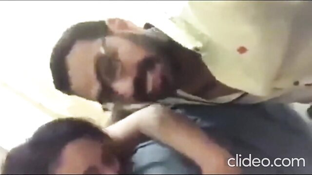 Egyptian bitch fucked in front of friend amateur MMF threesome