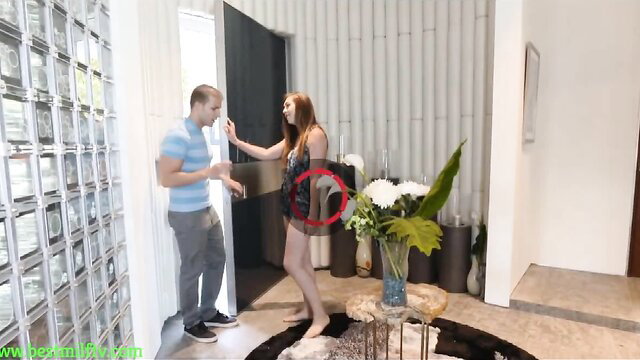 Gina Gerson in steamy step-sibling threesome foreplay