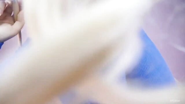 ASMR roleplay with blonde woman